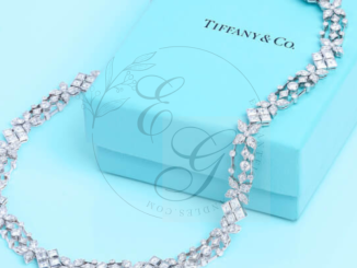 Tiffany Blue Diamond Necklace